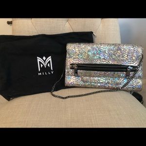 Milly leather handbag